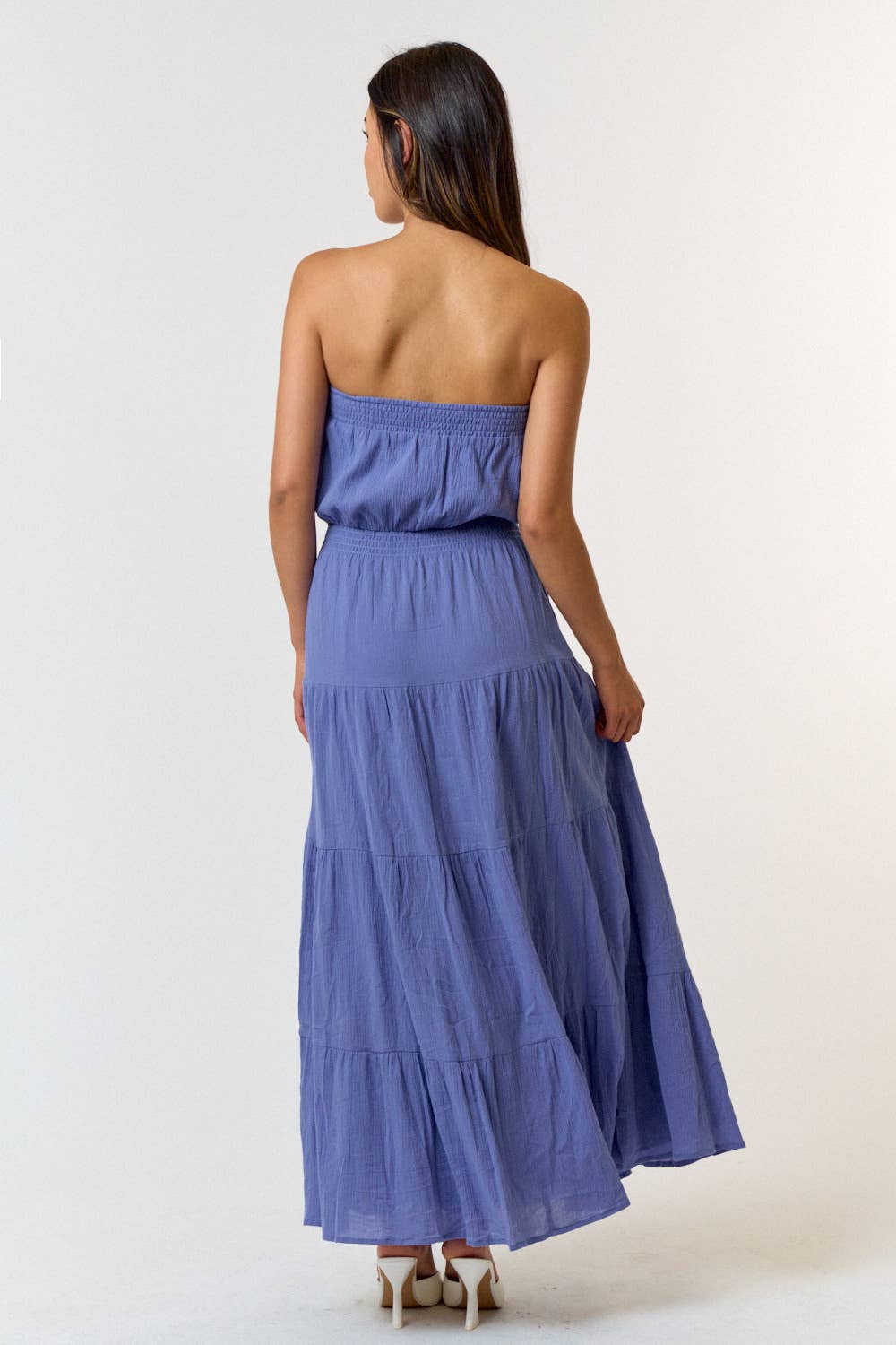 Iris Strapless Maxi Dress