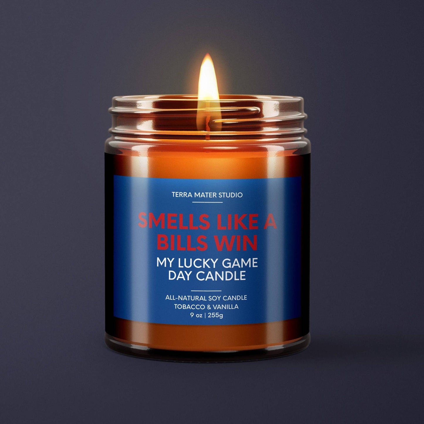 Smells Like A Bills Win | Lucky Game Day Candle: Sea Salt + Orchids