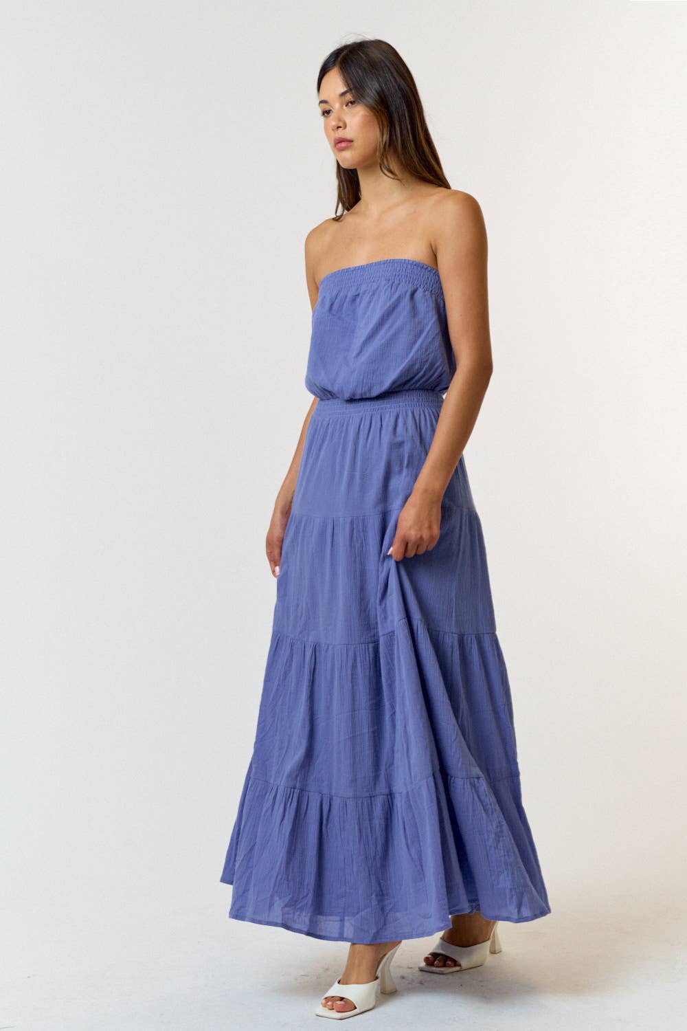 Iris Strapless Maxi Dress