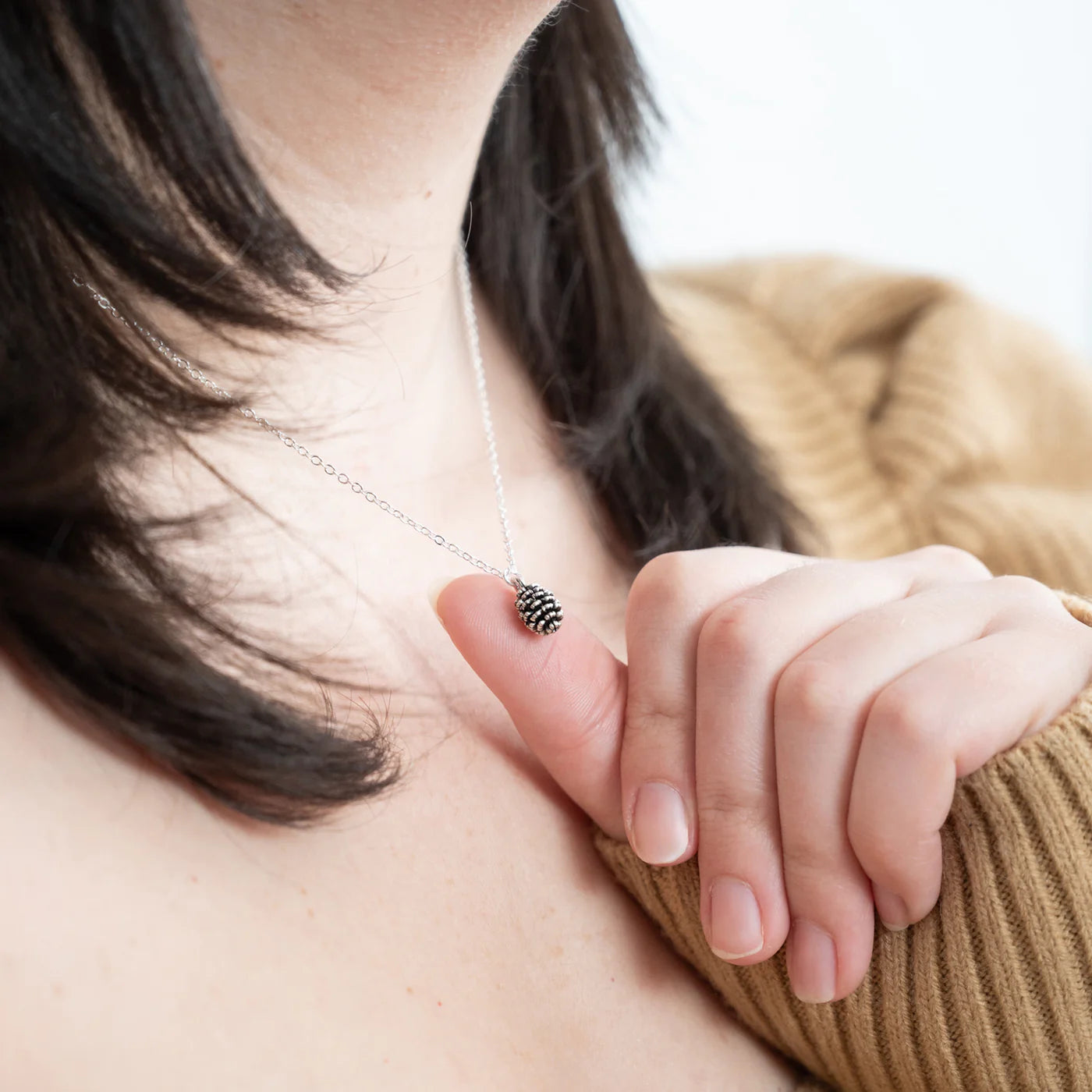 Pinecone Necklace