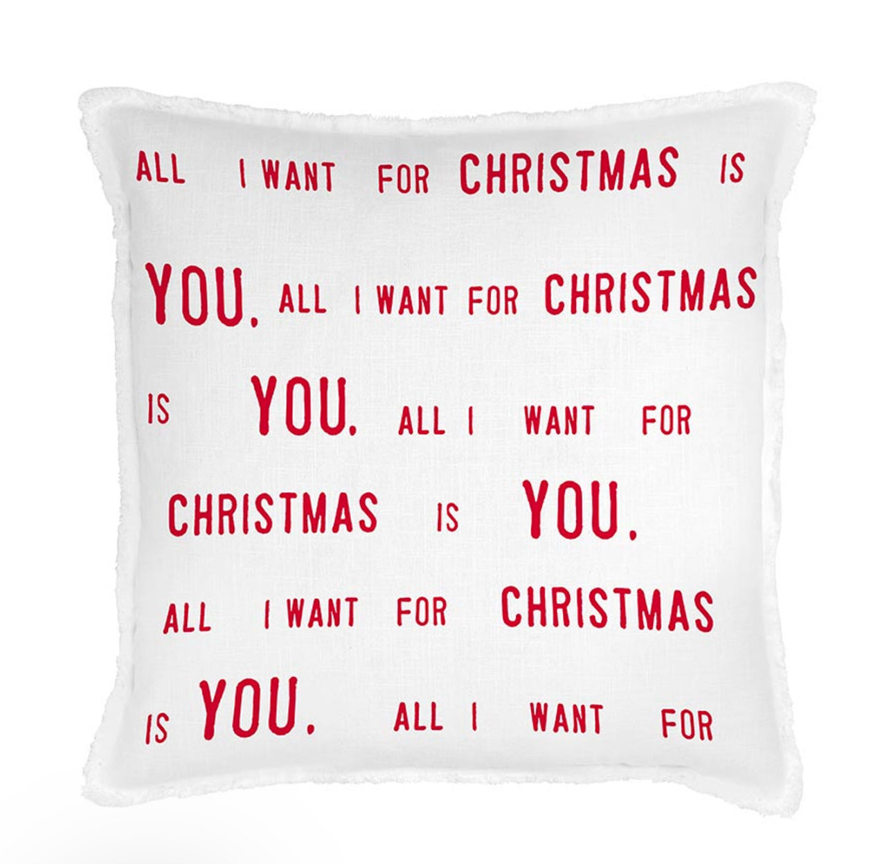 All I Want Euro Pillow