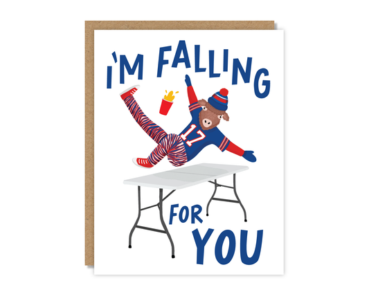 Falling for You Card