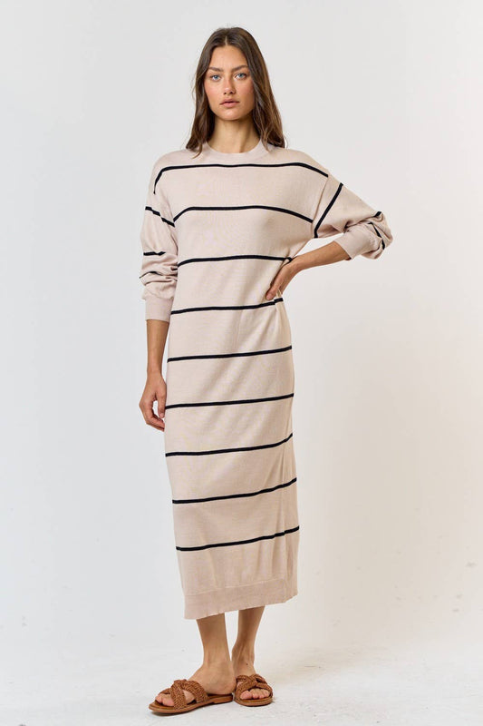 Stripe Sweater Dress