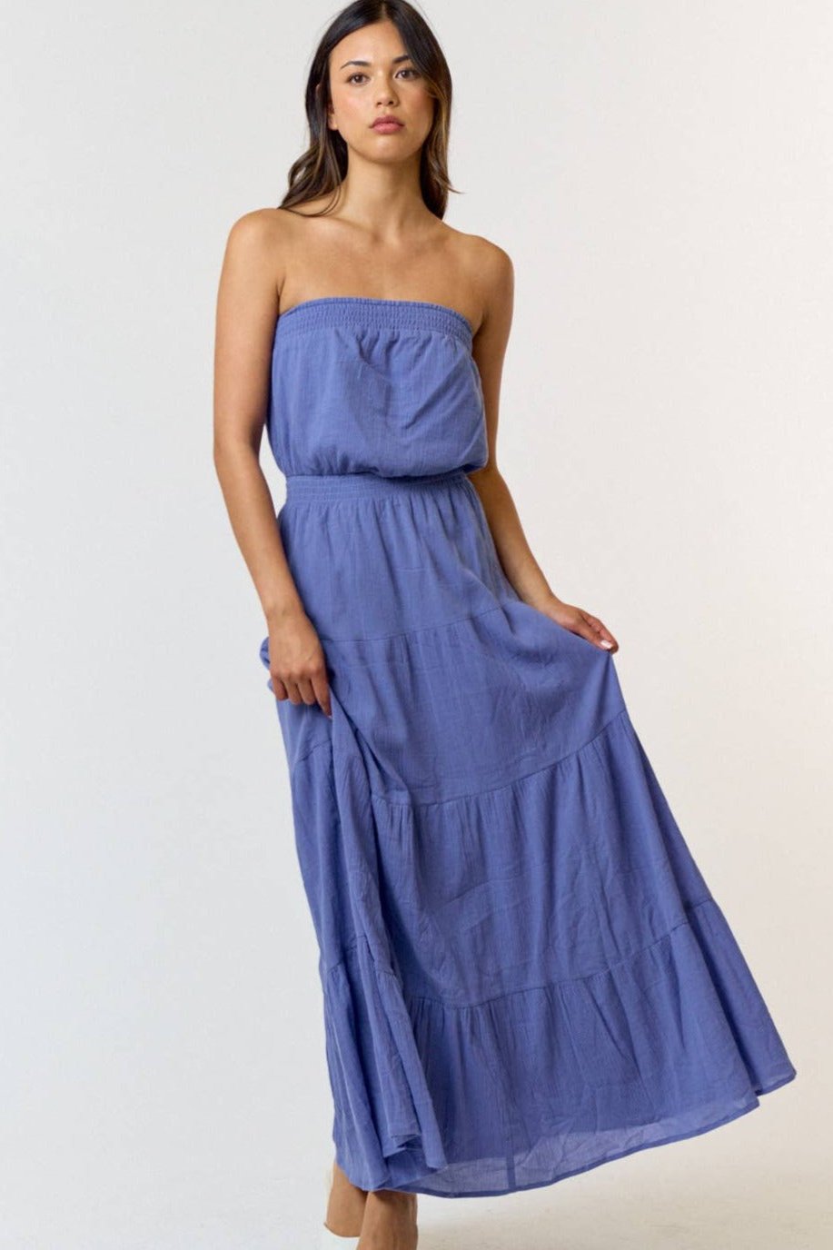 Iris Strapless Maxi Dress