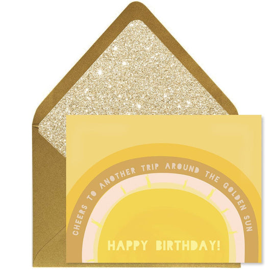 Birthday Sun Greeting Card