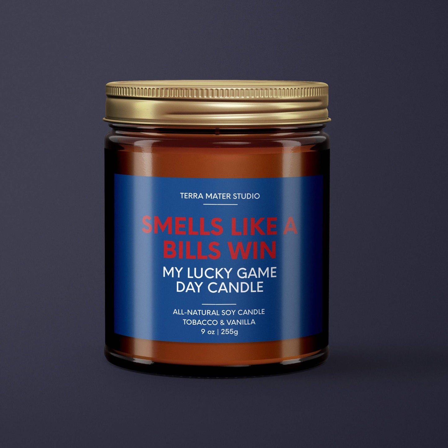 Smells Like A Bills Win | Lucky Game Day Candle: Sea Salt + Orchids