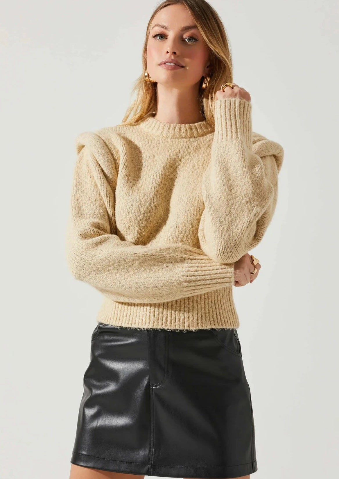 Luciana Shoulder Sweater