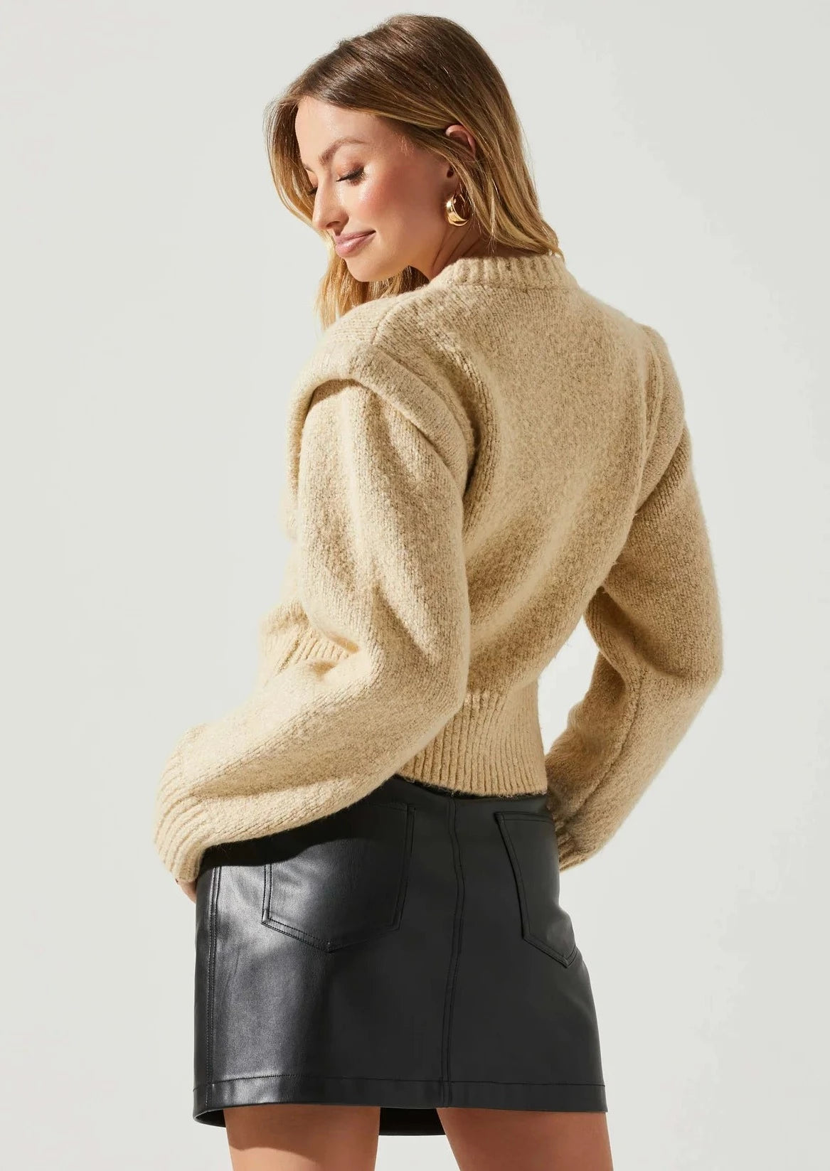 Luciana Shoulder Sweater