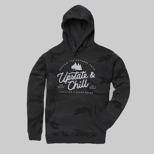 Upstate and Chill Camo Hoodie