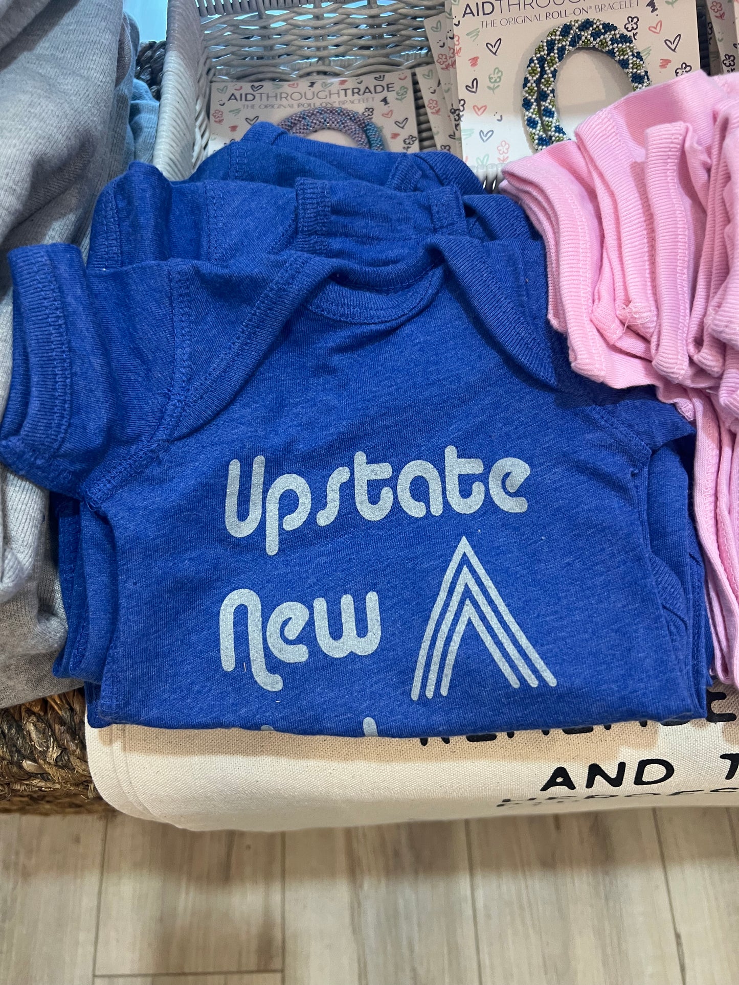 Upstate Retro Onesie - Blue