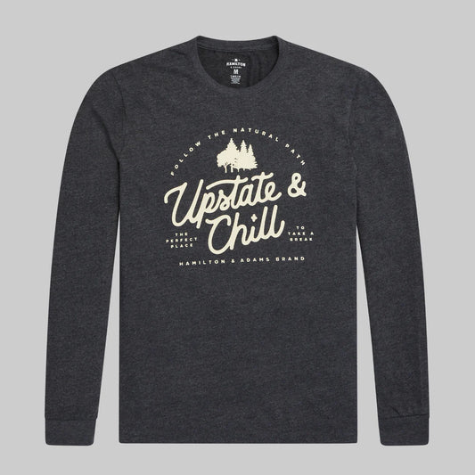 Gray Upstate and Chill Long Sleeve