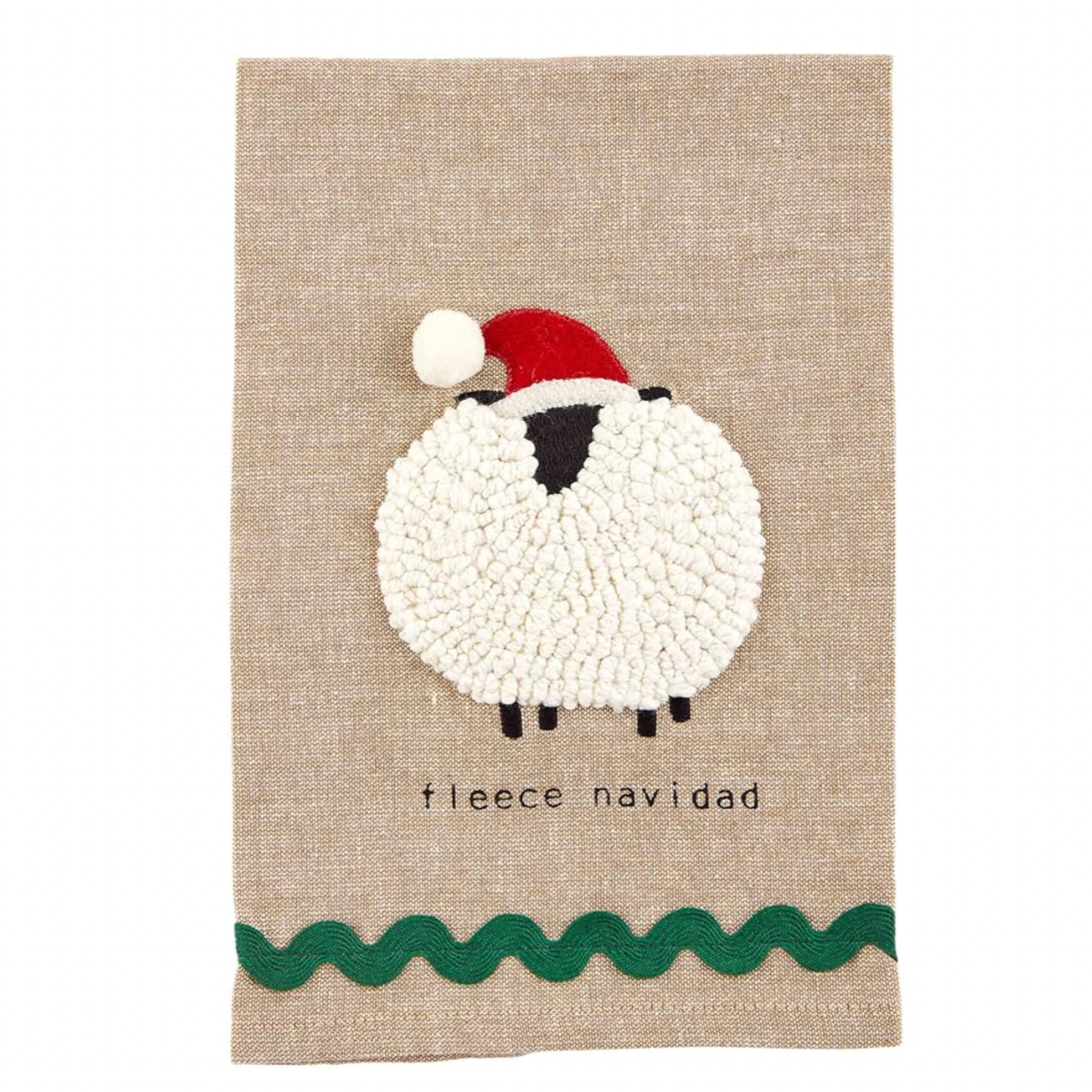 Fleece Navidad Tea Towel