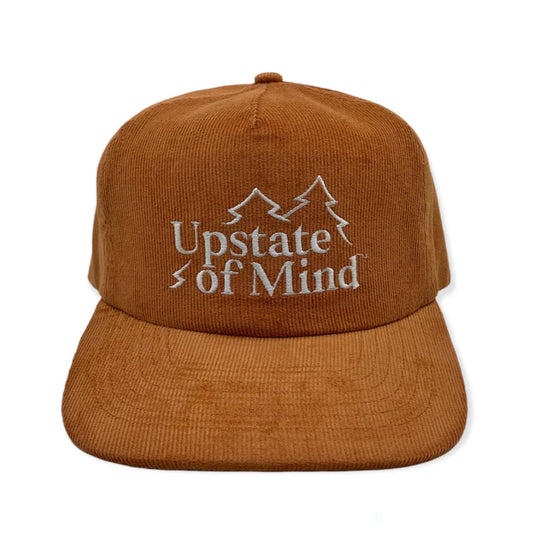 Upstate of Mind Corduroy Hat ORANGE