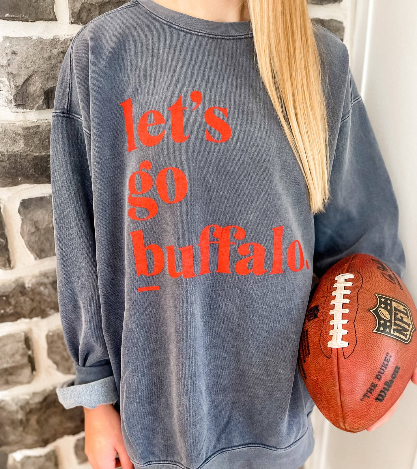 Let’s Go Buffalo Crew Sweatshirt