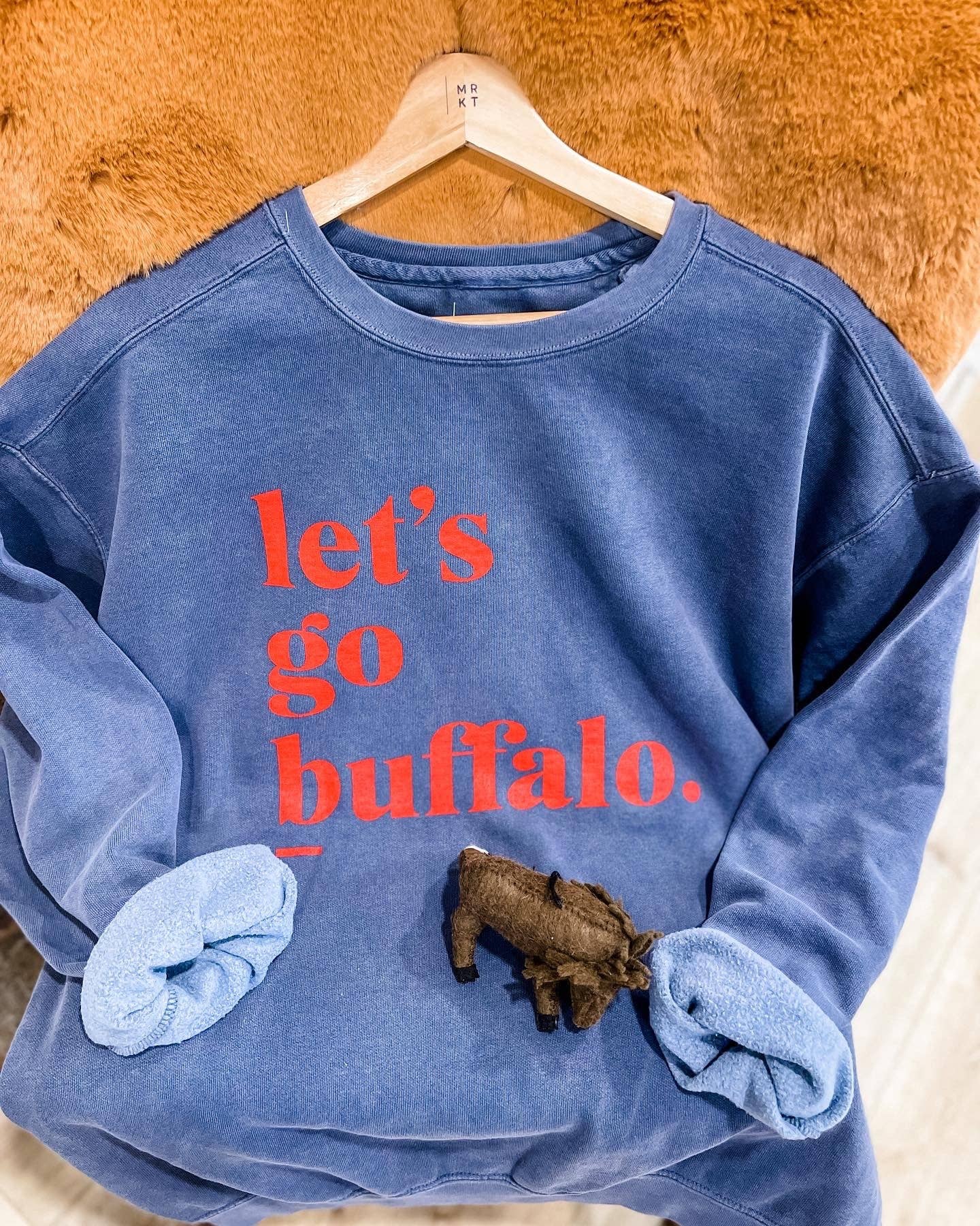 Let’s Go Buffalo Crew Sweatshirt