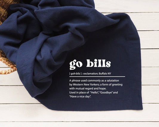 Go Bills Stadium Blanket