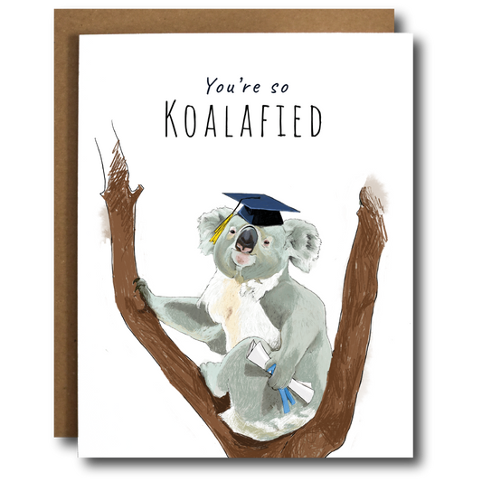 So Koalafied Graduation Card