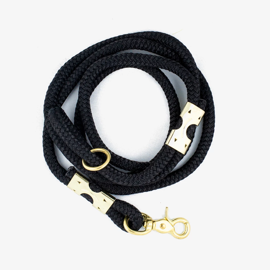 Black Rope Leash