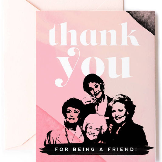 Thank You Friend Funny Friendship Card