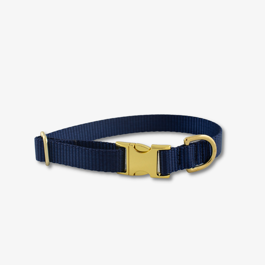 The Rover Boutique - Navy Dog Collar