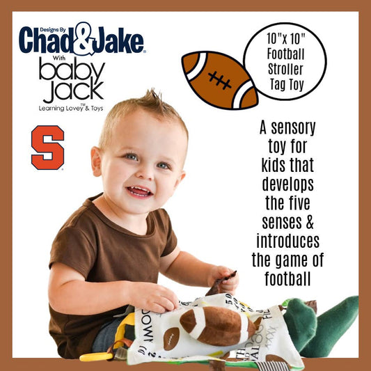 Syracuse Orange Stroller Toy Football